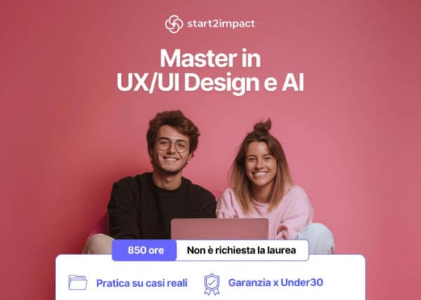 Master in UX/UI Design e AI – start2impact