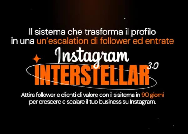 Instagram Interstellar 3.0 – Gabriele Venturini