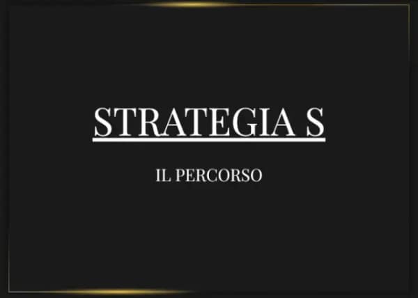 Strategia S – Giuseppe Bentivegna