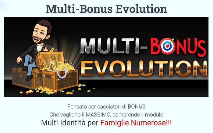 Multi-Bonus Evolution di Paolo “EvoCoach” Luini (Liberi dal Lavoro)